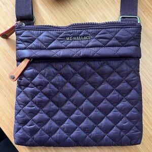 MZ Wallace Raisin Crossbody Bag